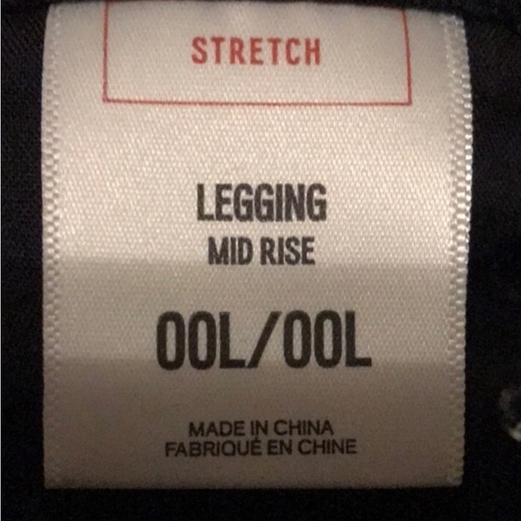 Express Mid Rise Stretch Legging 00L - Picture 12 of 13